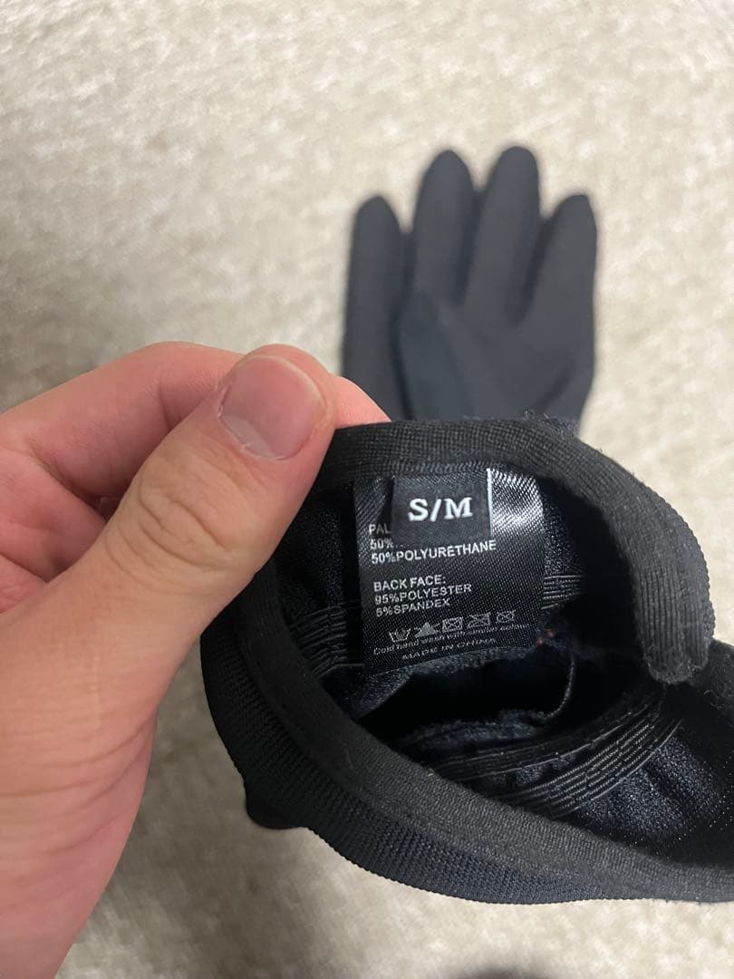 ROA Hiking Gloves \"BLACK\" SMサイズ