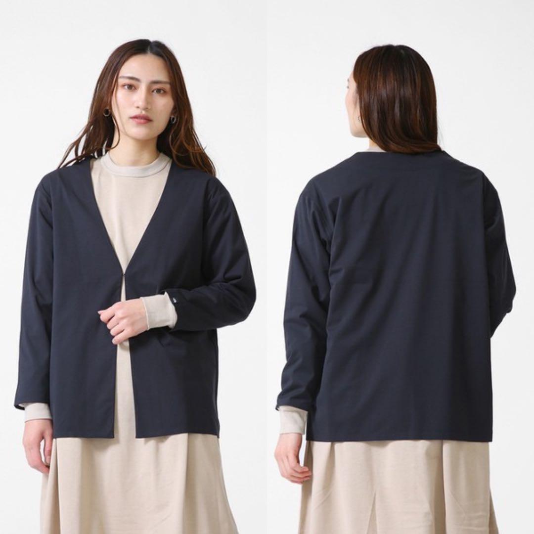 美品 THE NORTH FACE テックラウンジ カーディガン ブラック M