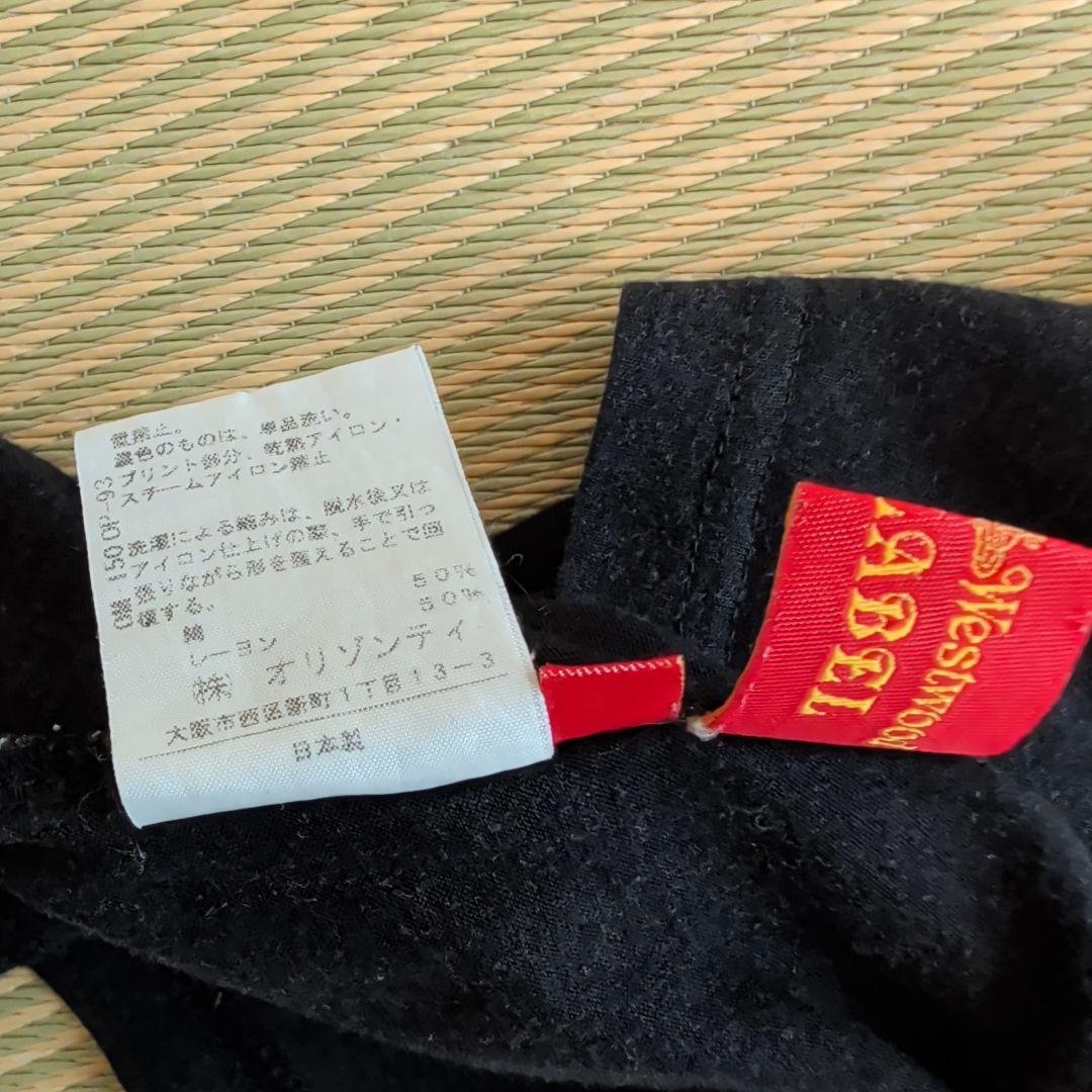 Vivienne Westwood RED LABEL 半袖Tシャツ　黒　オーブ