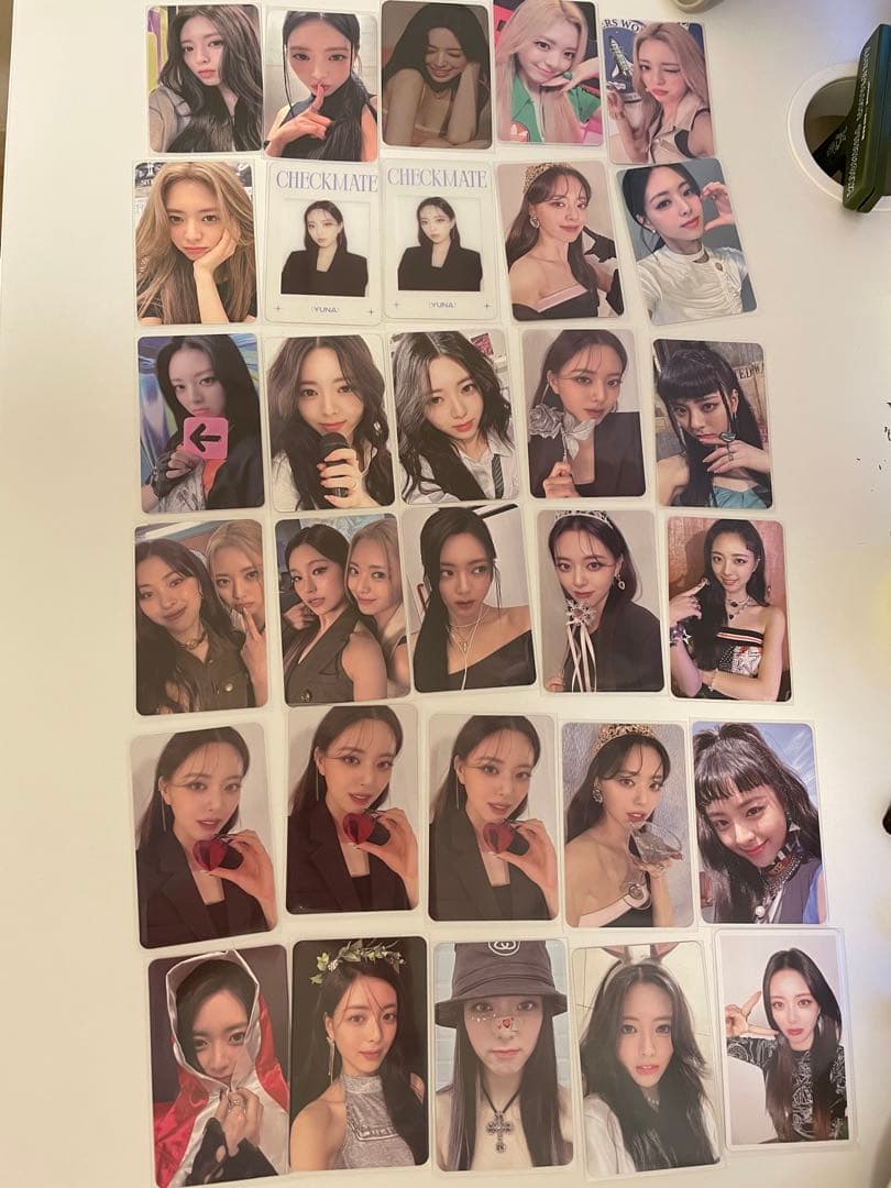 itzy ユナ　トレカ　レア　バラ売り⭕️ セット　まとめ売り　67枚