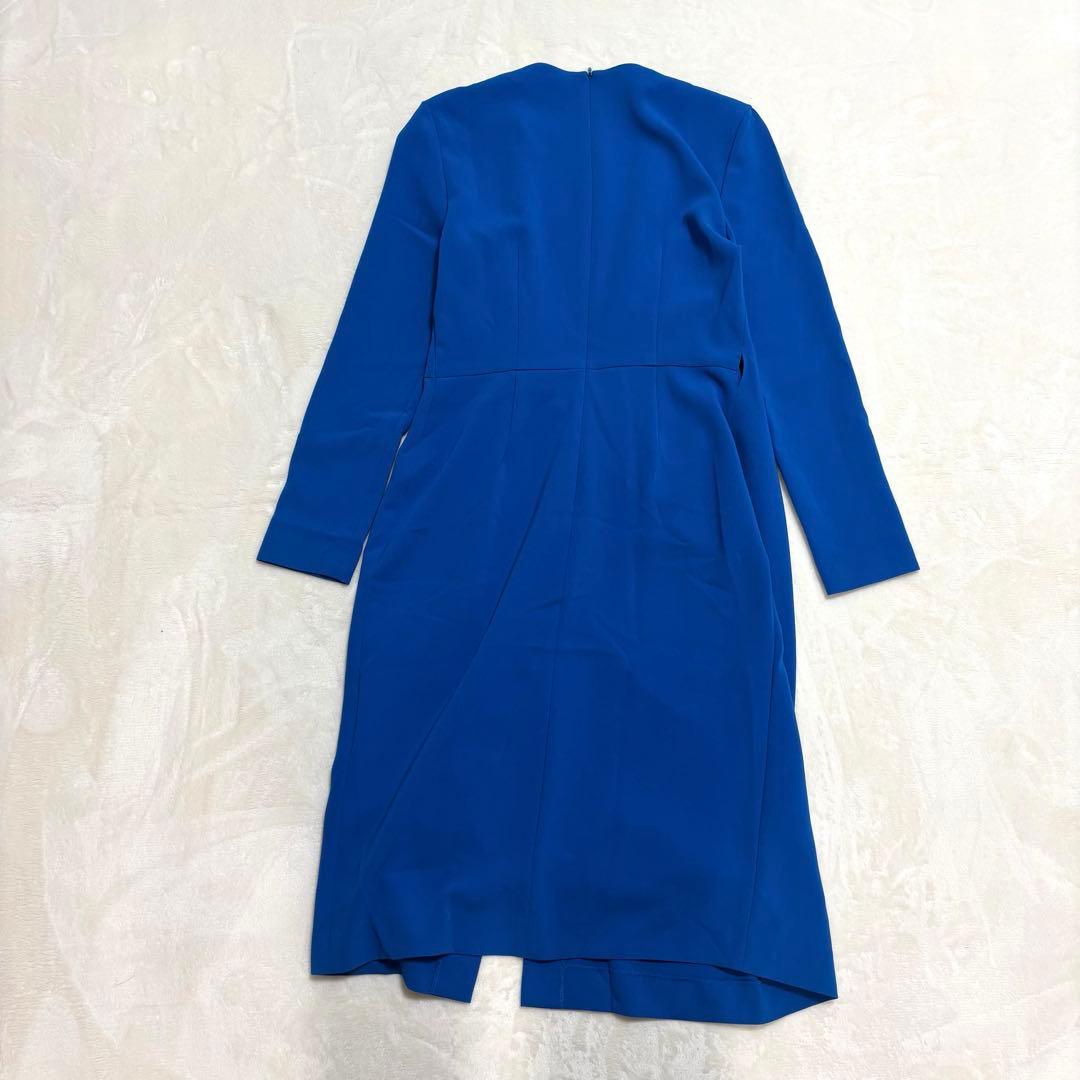 DVF ラップワンピース ブルー サイズ2 ダイアンフォンファステンバーグ