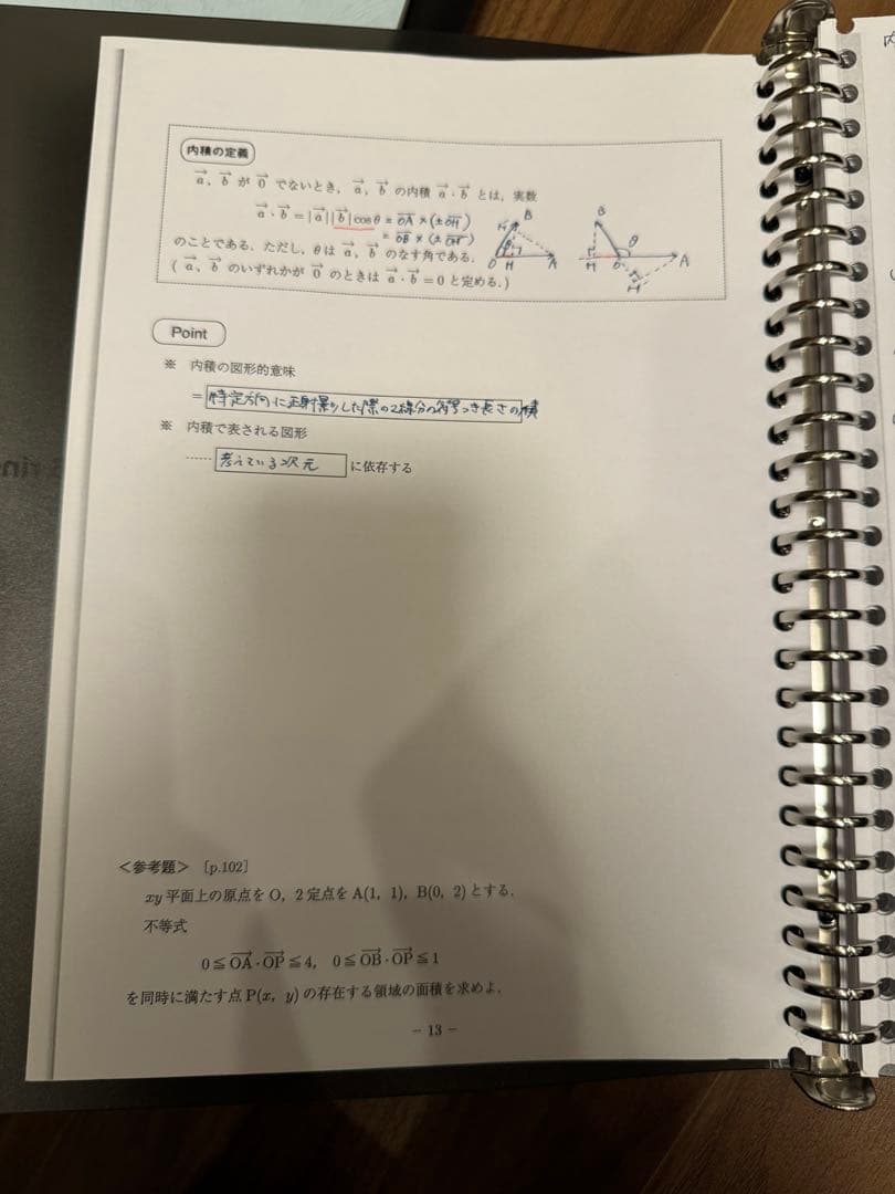 駿台　盲点B 数学エクスプレス　盲点完成編　2018年度　テキスト板書配布物