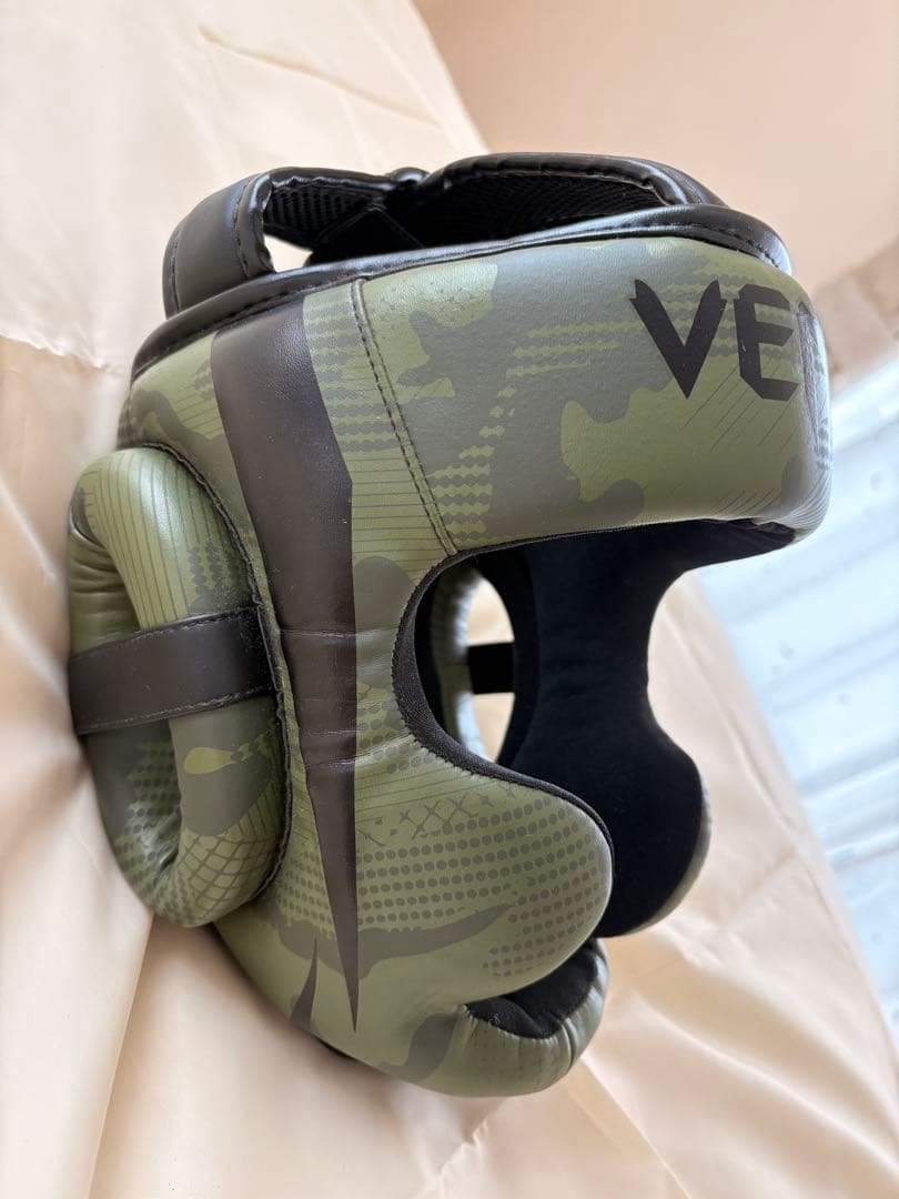 Venum ヴェナム　Elite エリート　ヘッドギア　カーキカモ