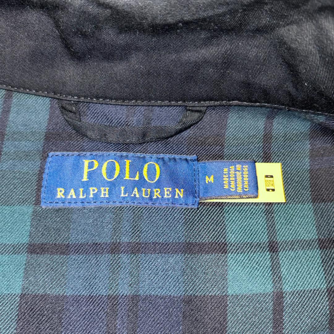 【ほぼ未使用】 POLO ラルフローレン 黒 ジャケット M