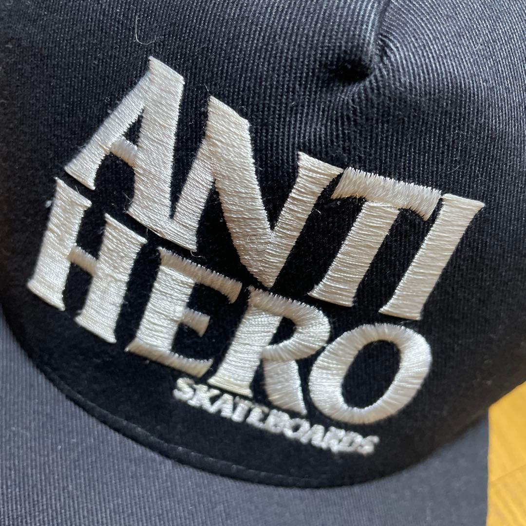ANTI HERO SKATEBOARDS キャップ ブラック