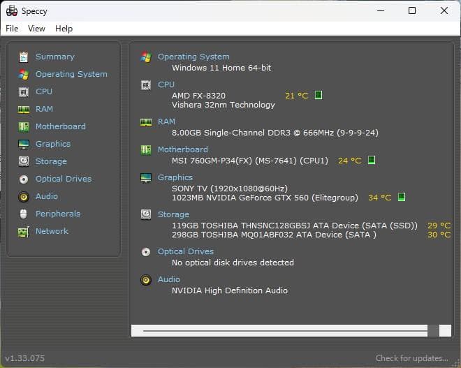 デスクトップPC AMD FX8320 ＋SSD＋HDD＋RAM8G WIN11