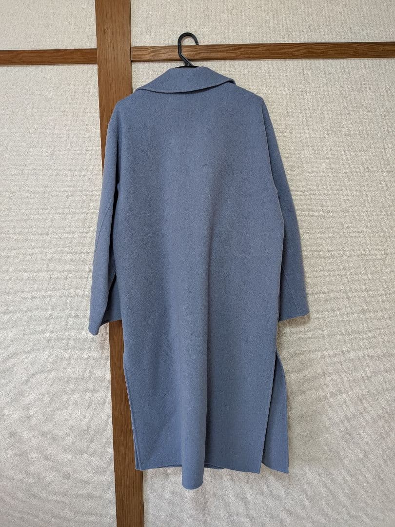 Theory ロングコート Mサイズ ライトブルー