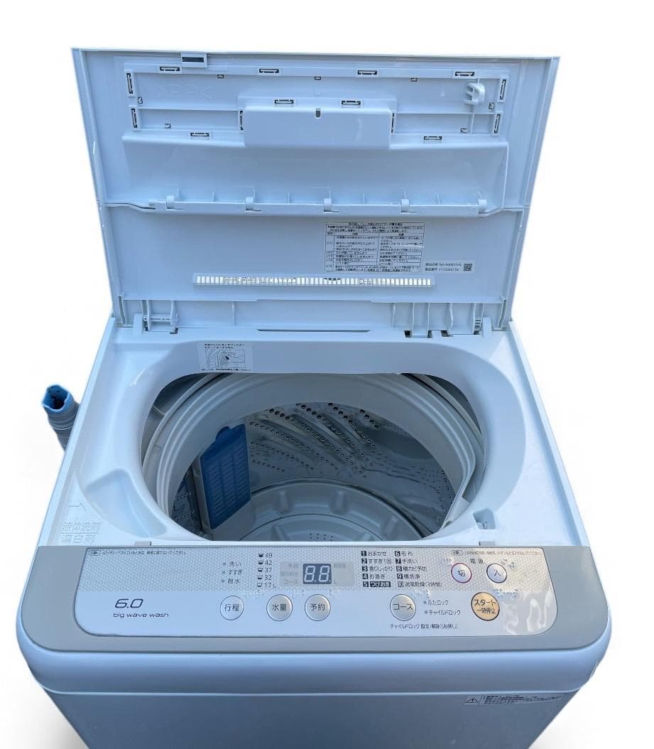 大阪京都限定 美品 Panasonic 洗濯機 NA-F60B10 6kg