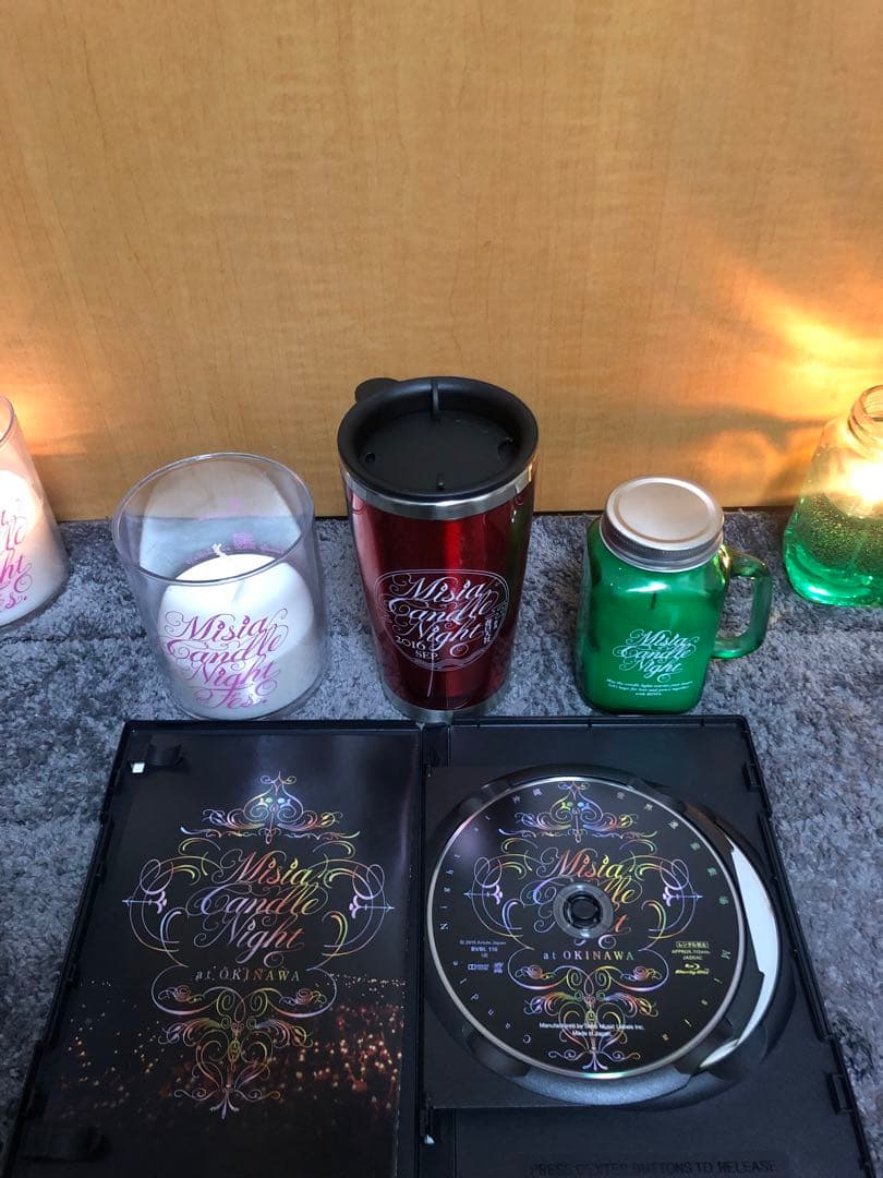MISIA candle night沖縄＋2Pキャンドル＋タンブラー 夢セット