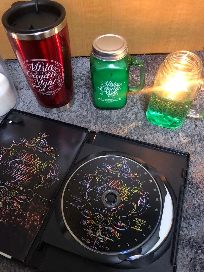 MISIA candle night沖縄＋2Pキャンドル＋タンブラー 夢セット