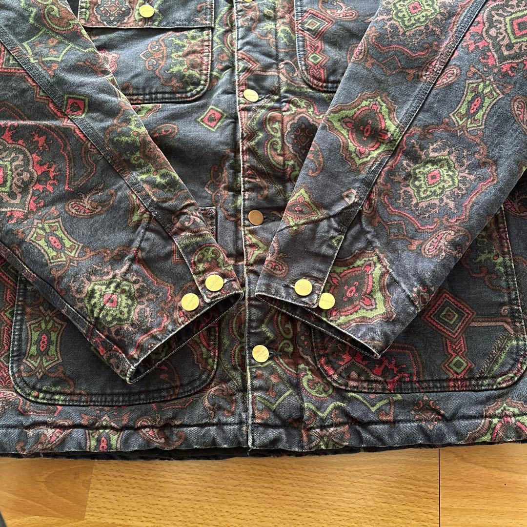 carhartt チョアコート　ジャケット　ペイズリー　総柄　レア