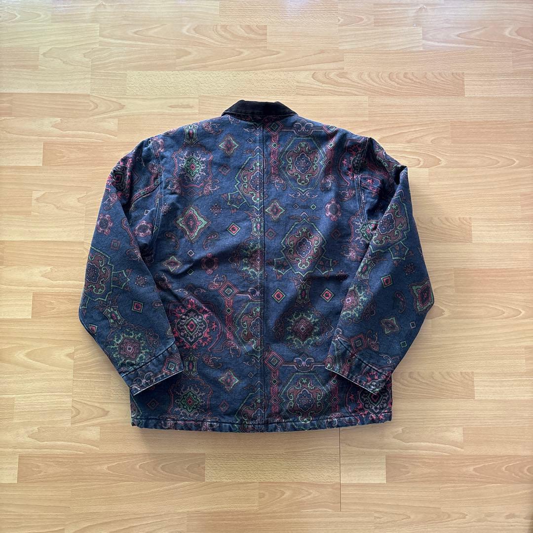 carhartt チョアコート　ジャケット　ペイズリー　総柄　レア
