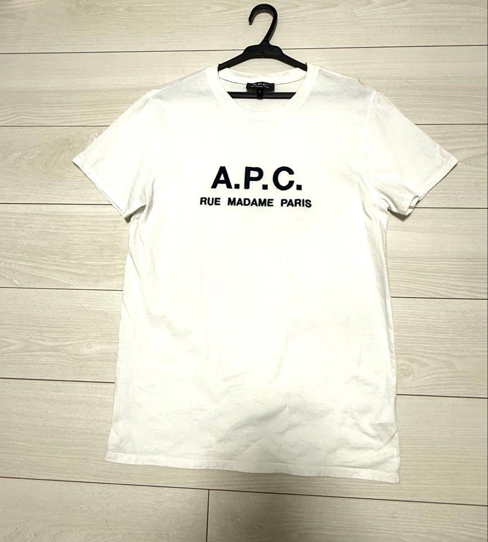 16500円　A.P.C.　アーペーセー　RUE MADAME 刺繍　Tシャツ