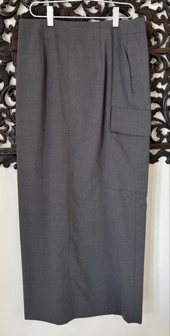 極美品 アパルトモン Dry Tropical Cargo Skirt 34