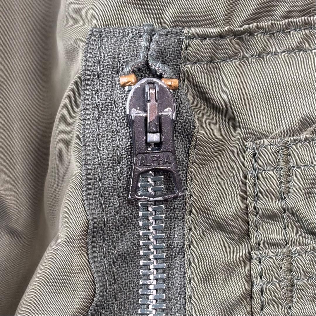 USA製 ALPHA INDUSTRIES ma-1 XL 90s 短丈