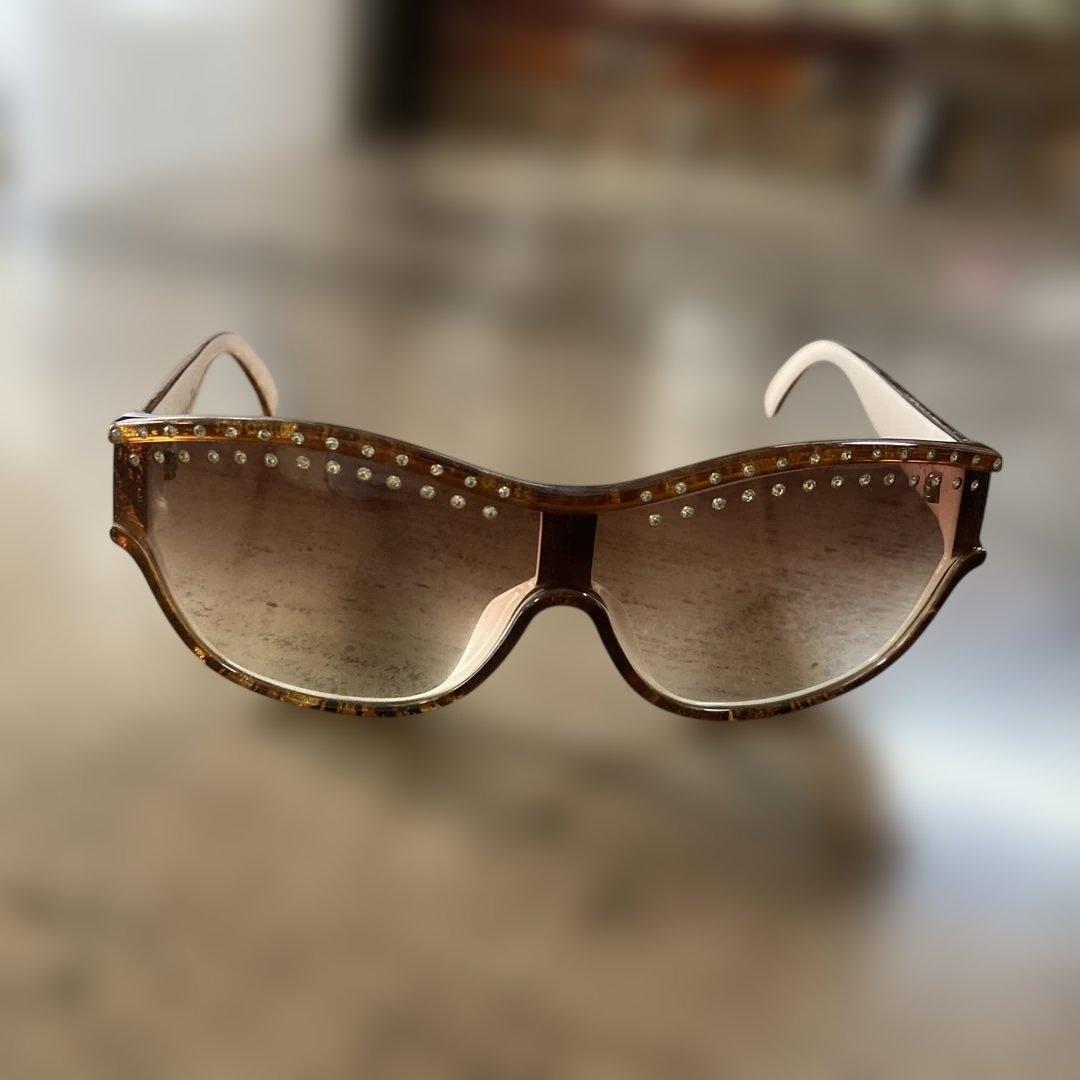 Christian Dior サングラス★美品、ヴィンテージ、クリスタルストーン