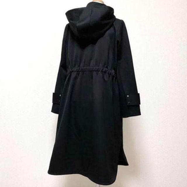 送料無料 美品 ロートレアモン 中綿 ライナー フレア ロング ウール コート