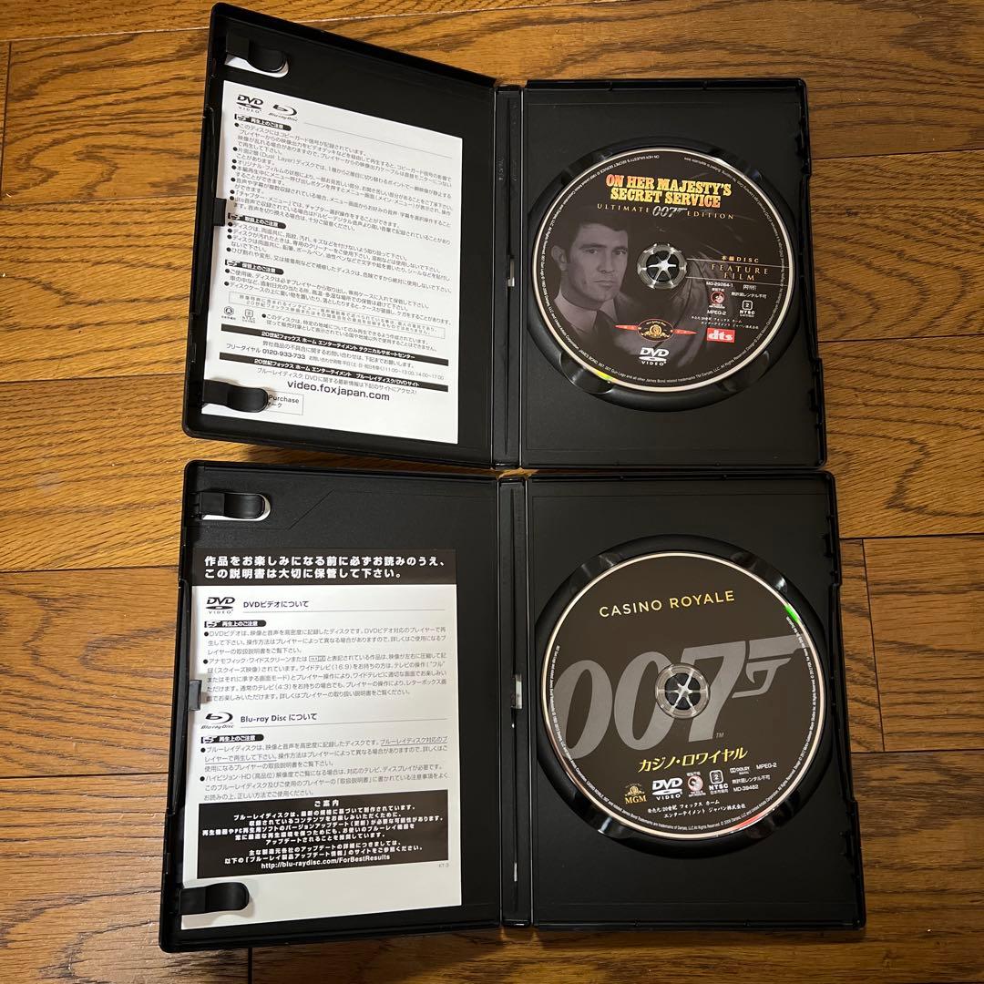 007 ブルーレイ&DVD 9作品セット