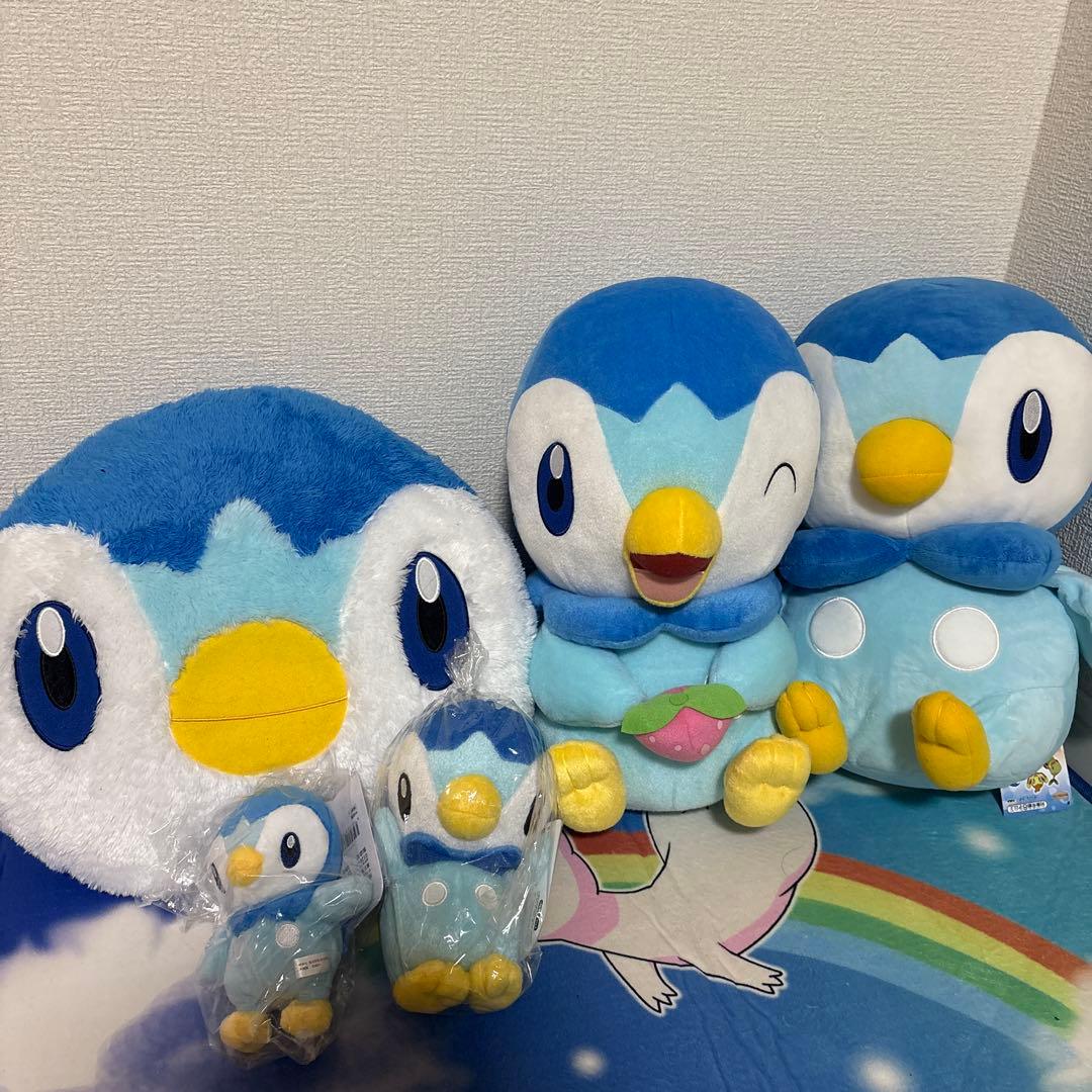 ポケモン　ポッチャマいっぱい　大きさいろいろ　ぬいぐるみ 9体まとめ売り