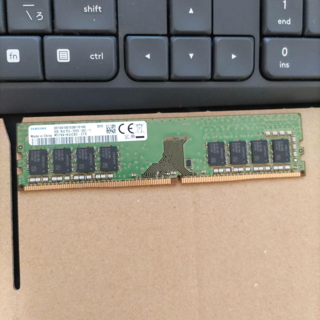 Samsung製 デスクトップ メモリ 8GB DDR4-2666 2個セット