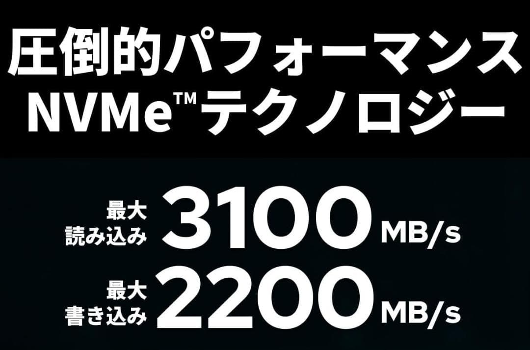 【新品/未開封】VERBATIM Vi3000 NVME M.2 SSD 1TB