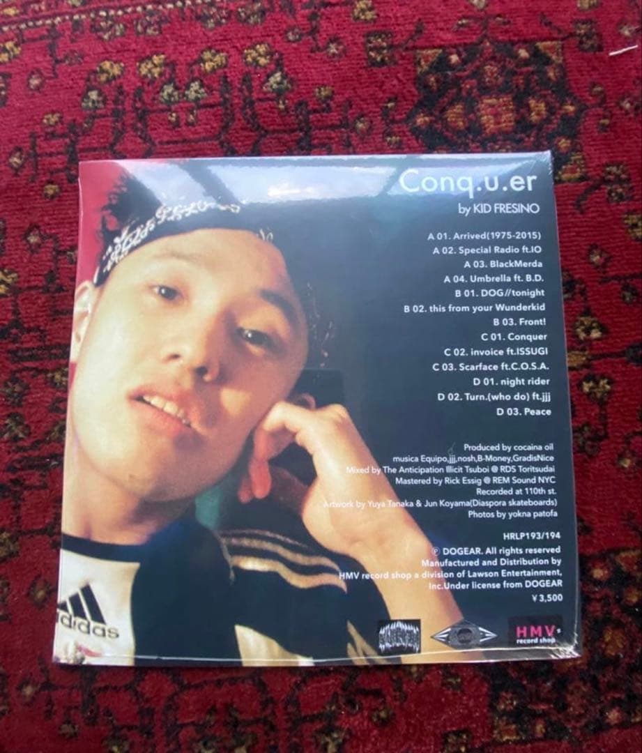 kidfresino レコード　conquer