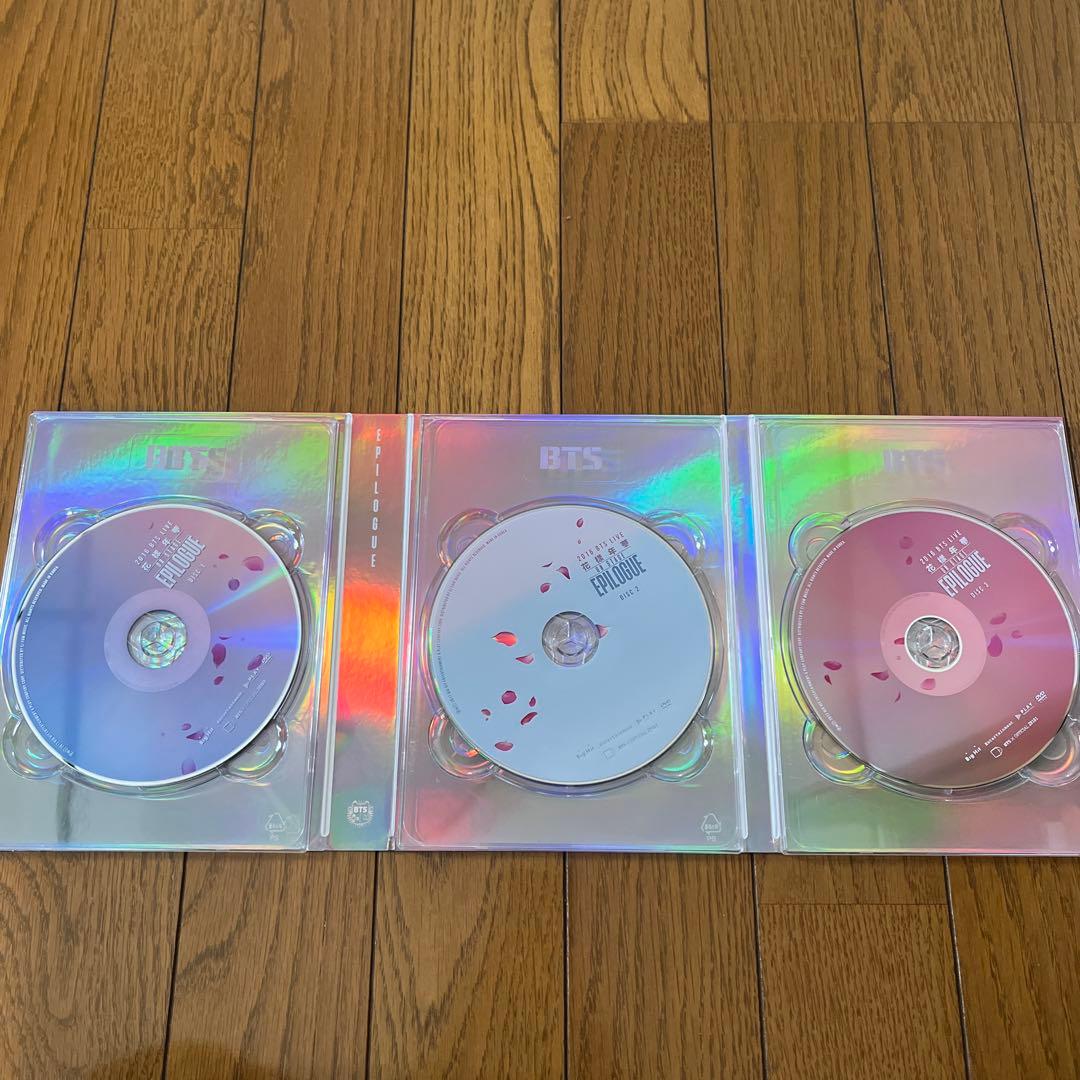 BTS EPILOGUE 3枚組 DVD 韓国盤DVD トレカ無し