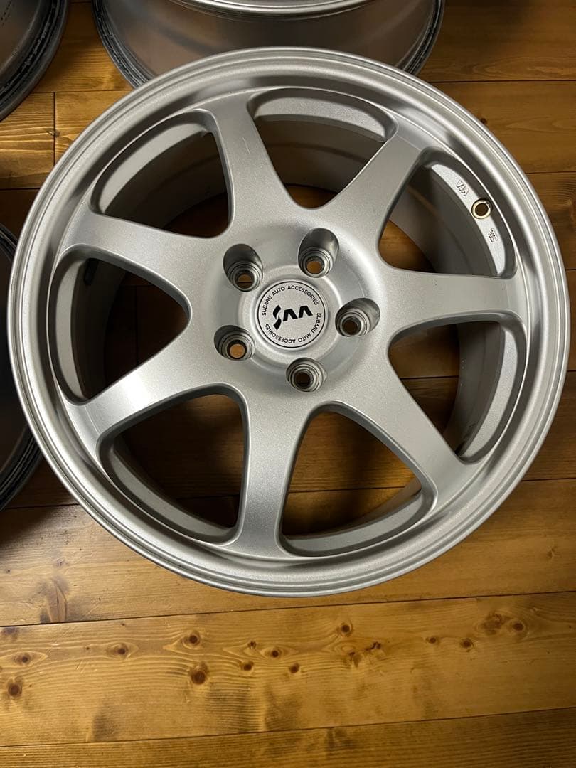 スバル純正ホイール スバルオートアクセサリーズ17x8J OFFSET+53