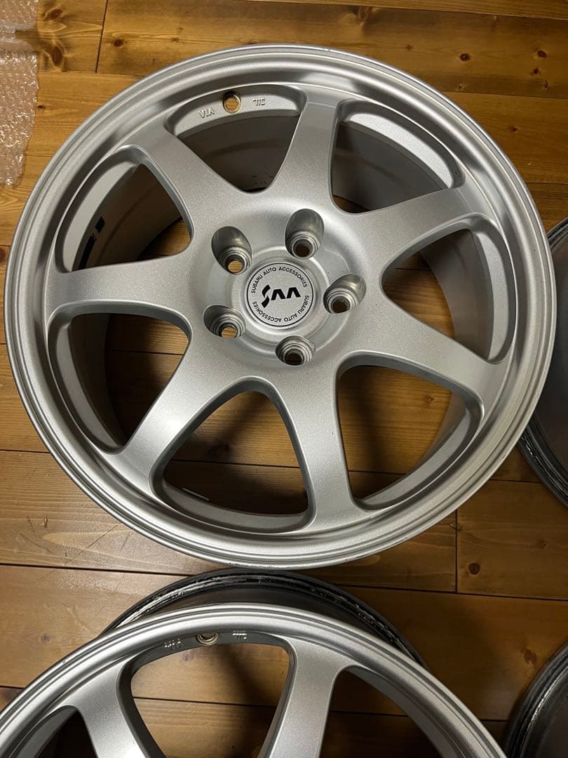 スバル純正ホイール スバルオートアクセサリーズ17x8J OFFSET+53