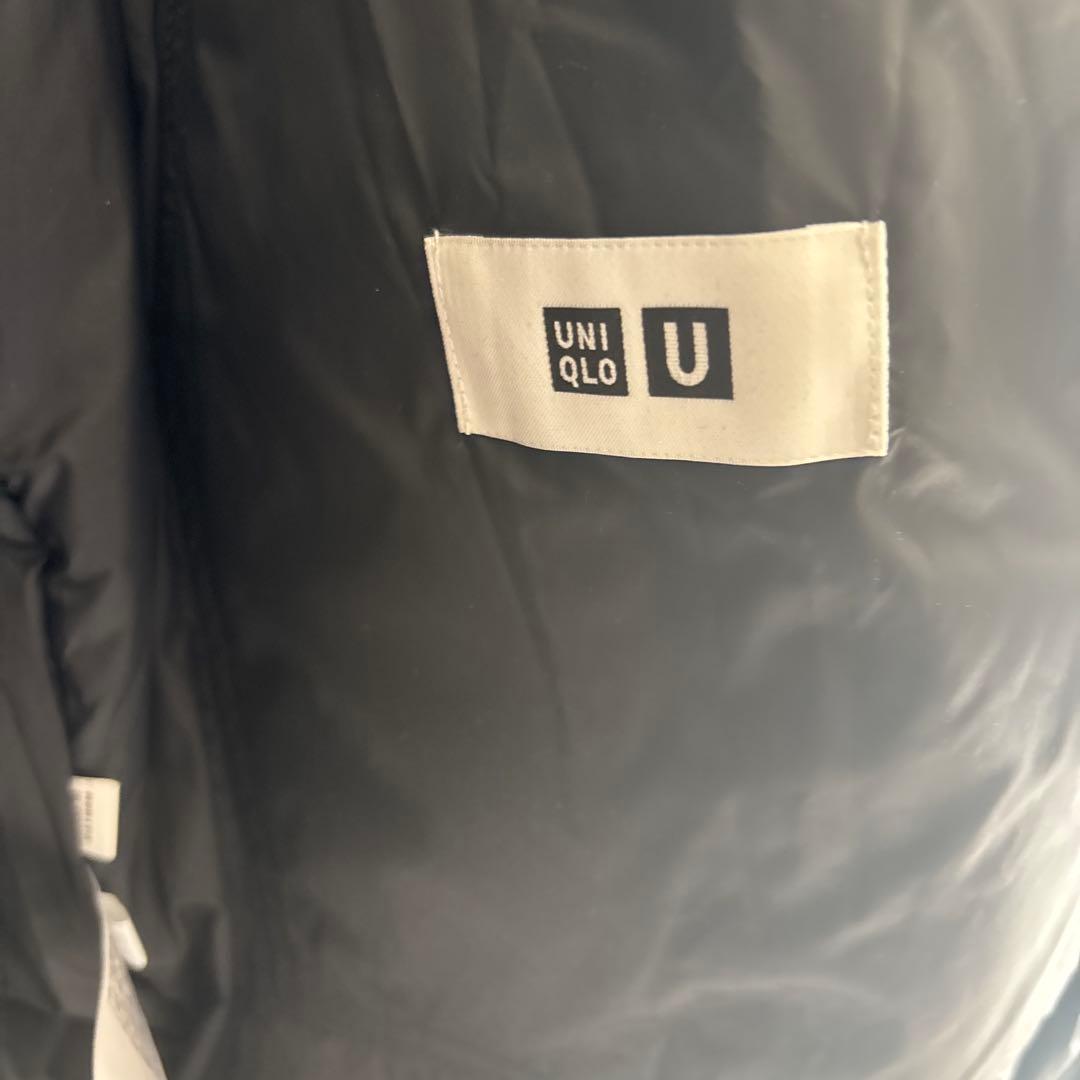 UNIQLO U パフテックショートブルゾン　L　ブラック