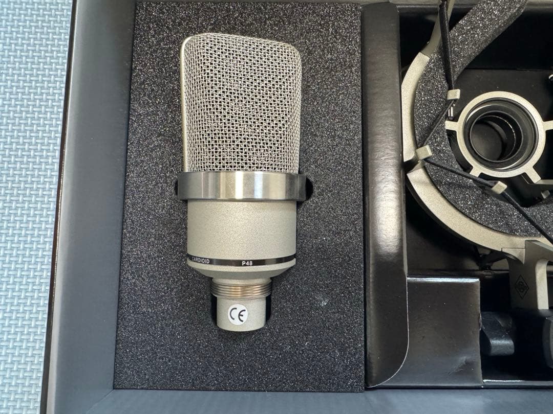 Neumann TLM 102 ショックマウント付きコンデンサーマイク ノイマン