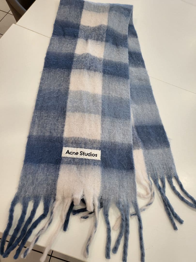 Acne Studios チェック柄 マフラー