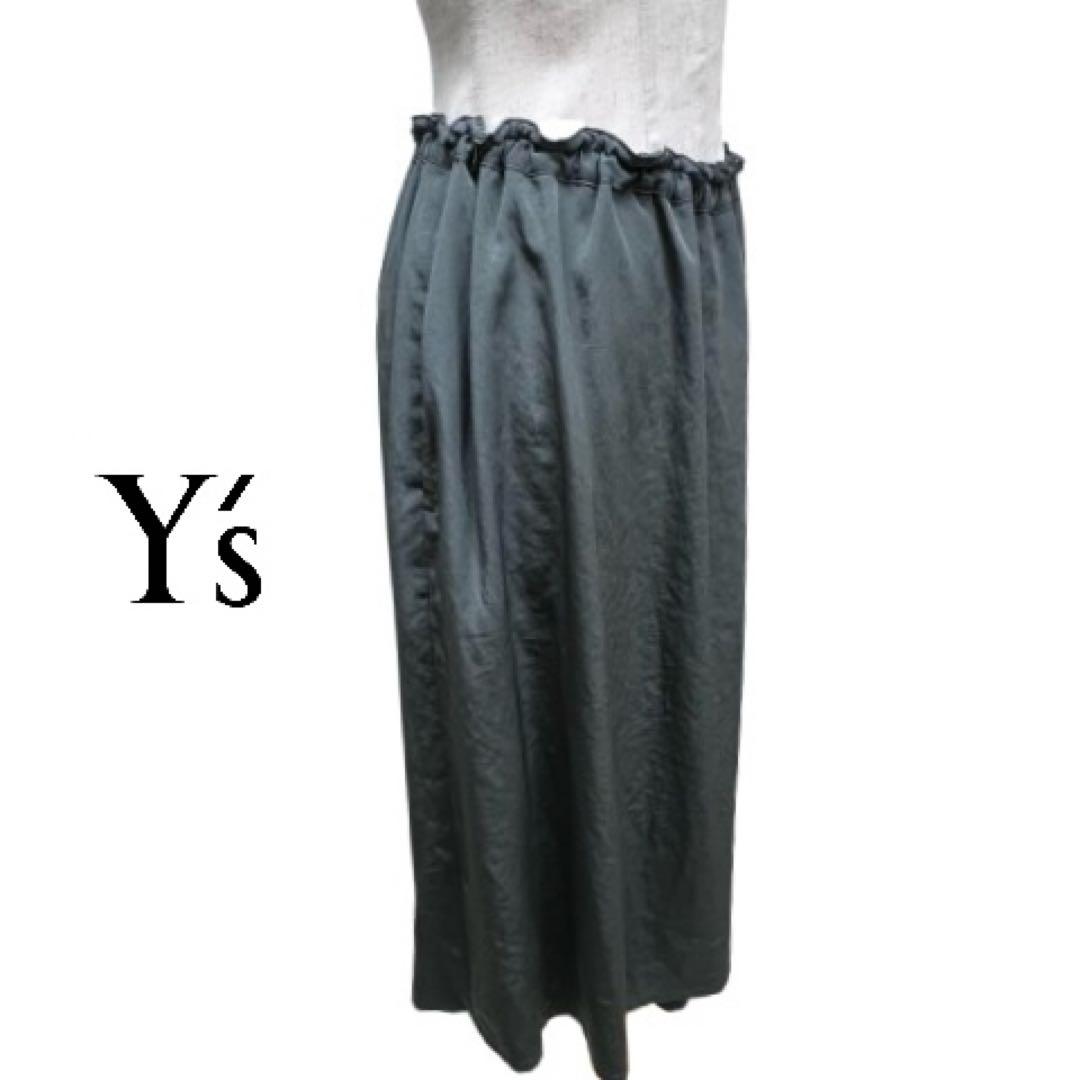 Y'sワイズ2-WAYSKIRTPANTSアシメントリースカートパンツmi020