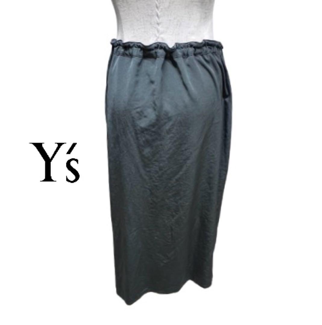 Y'sワイズ2-WAYSKIRTPANTSアシメントリースカートパンツmi020