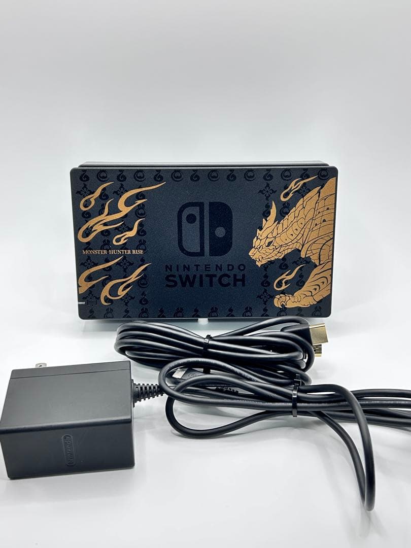 Switch 本体 ジョイコン ドック モンハン ライズ 動作確認済 #193