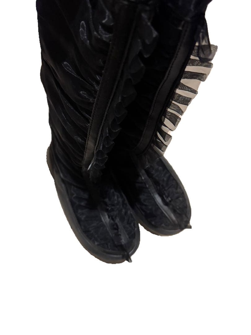 UGG×COLLINA STRADA フリルロングブーツ 38