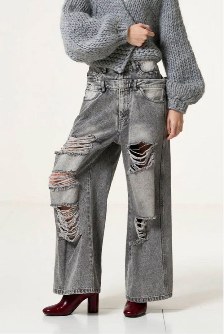 【最終値下げ】Lexington DoubleBeltDenimPants