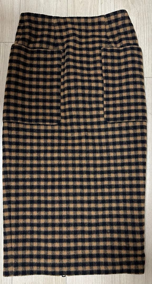 sheller シェリエ TOY ZIP pocket tight skirt