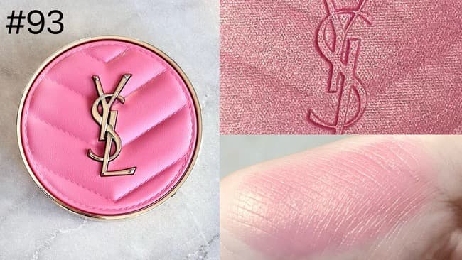 2025新発売 YSL メイクミーブラッシュ パウダー 93 レストレス ロゼ