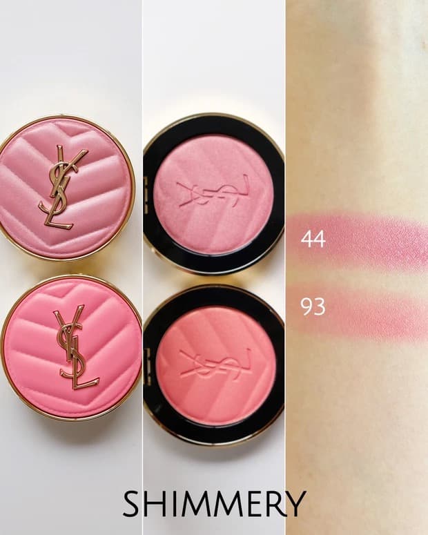 2025新発売 YSL メイクミーブラッシュ パウダー 93 レストレス ロゼ