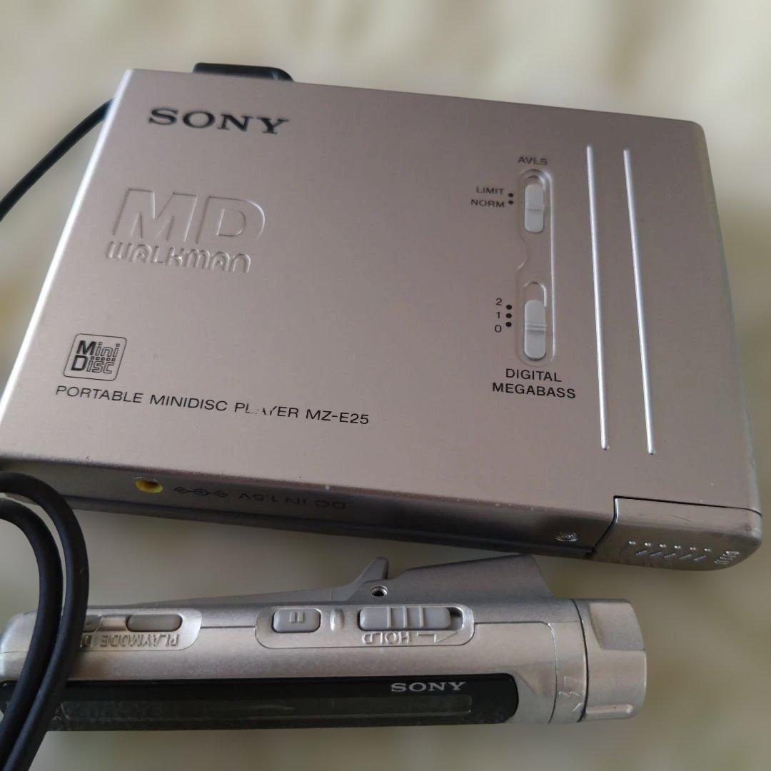 SONY MZ-E25 ポータブルMDプレーヤー MD WALKMAN