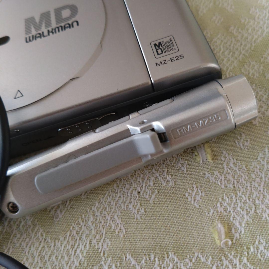 SONY MZ-E25 ポータブルMDプレーヤー MD WALKMAN