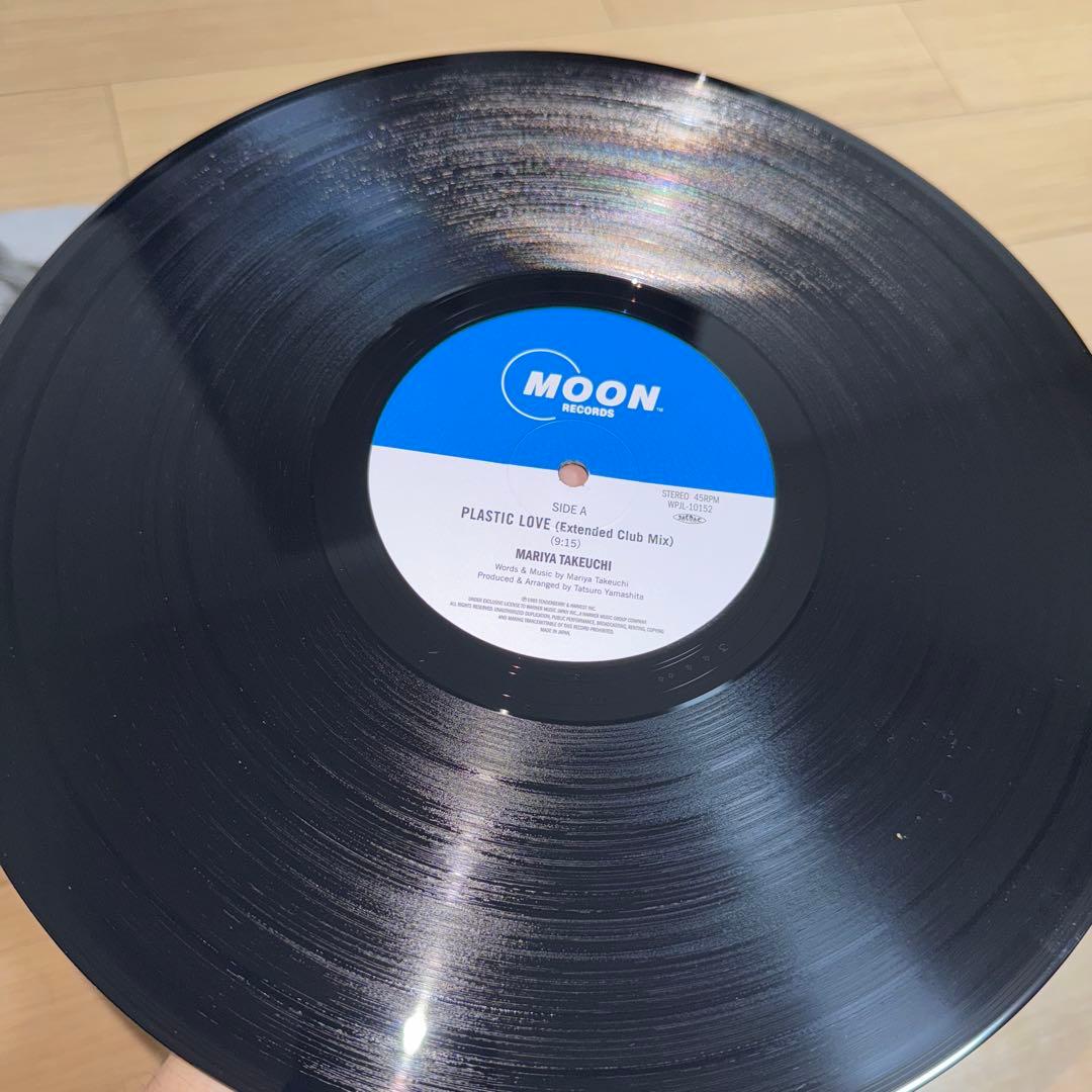 竹内まりや PLASTIC LOVE 12インチシングル　レコード