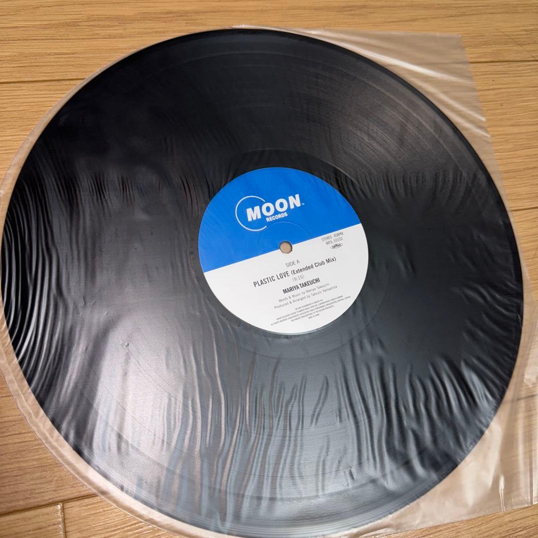 竹内まりや PLASTIC LOVE 12インチシングル　レコード