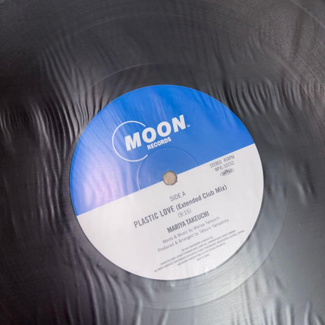 竹内まりや PLASTIC LOVE 12インチシングル　レコード