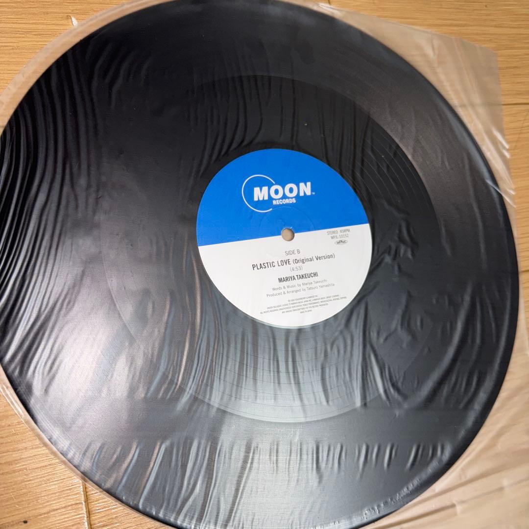 竹内まりや PLASTIC LOVE 12インチシングル　レコード