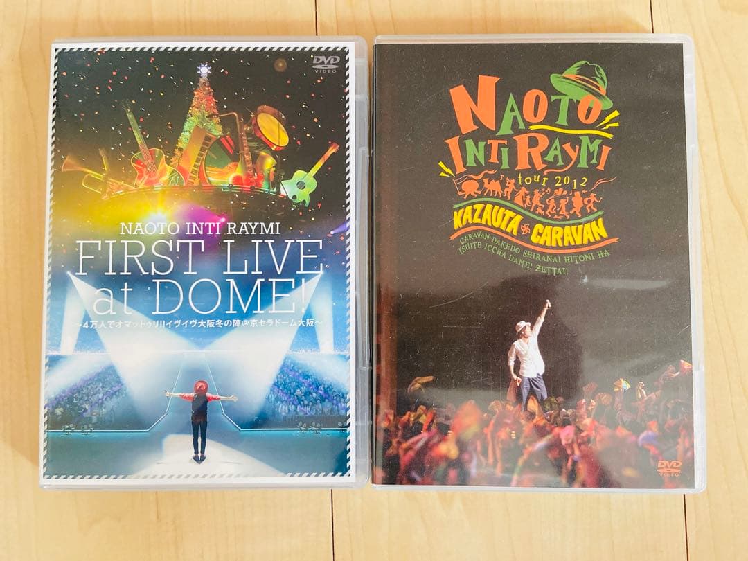 ナオトインティライミ　LIVE DVD 4枚セット　値下げしました。