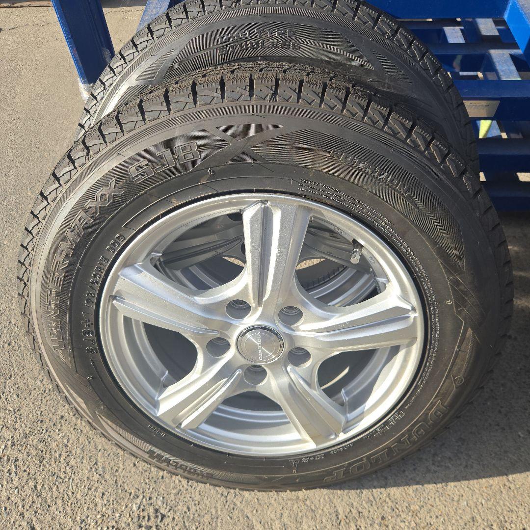 DUNLOPWINTER MAXX SJ8　175/80R15　90Q4本セット