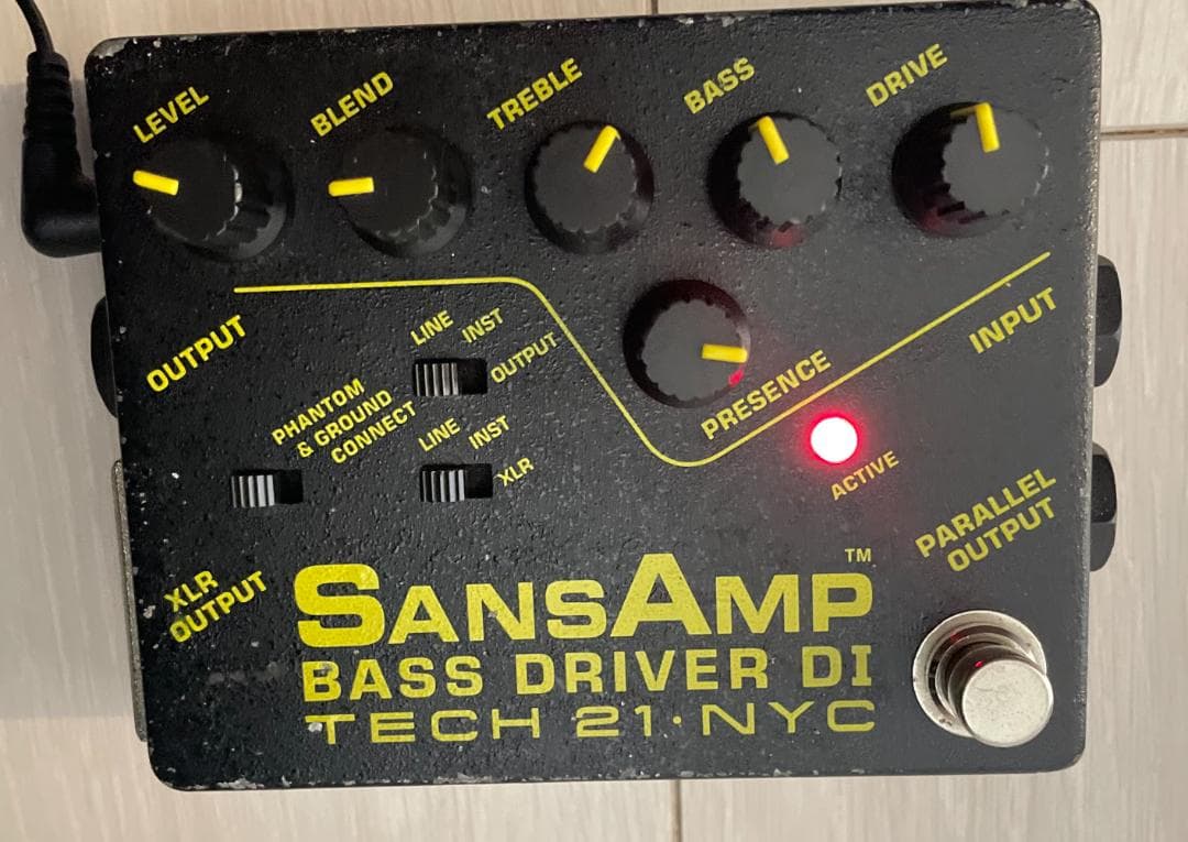TECH 21 NYC SansAmp BASS D DI 初期型後期