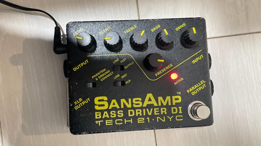 TECH 21 NYC SansAmp BASS D DI 初期型後期